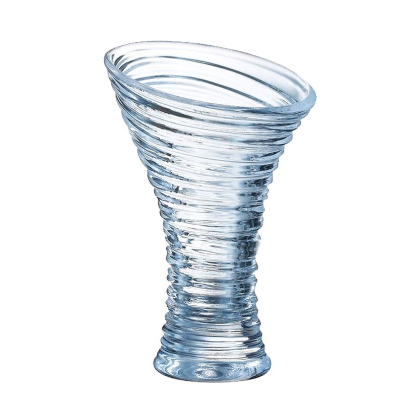 COUPE À GLACE EN VERRE  JAZZED SWIRL